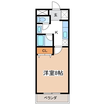 間取図 エクセリーナあづみ