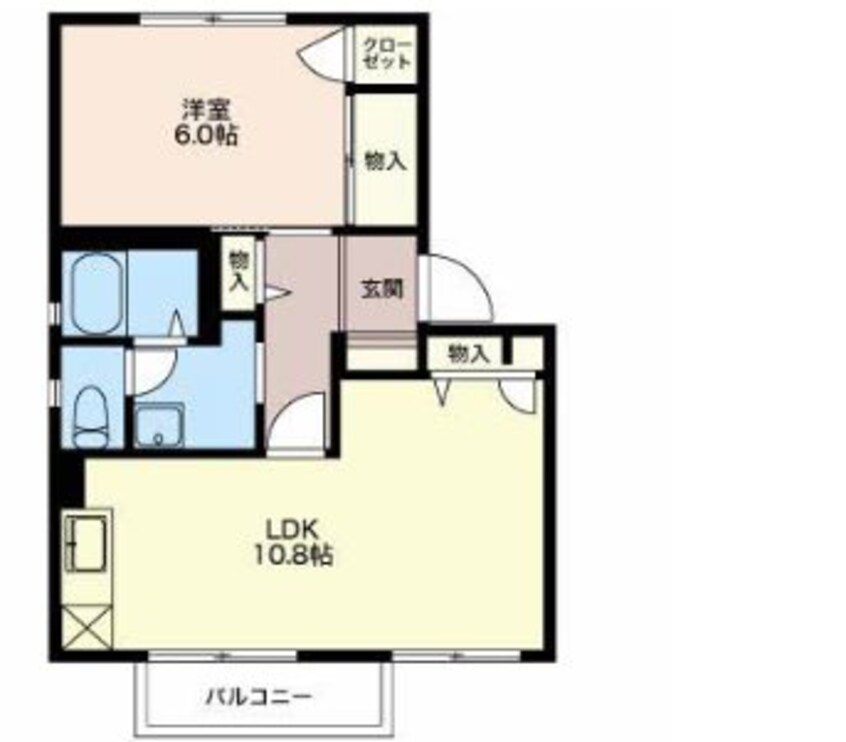 間取図 フォーレス　ラージムーン