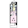深志M.Oマンション 1Kの間取り
