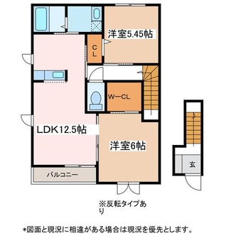 間取図 カーサファミリオ　A