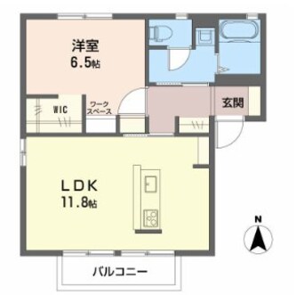 間取図 コスモスハイツ ＡBC