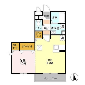 間取図 レジデンスMIYAMOTO