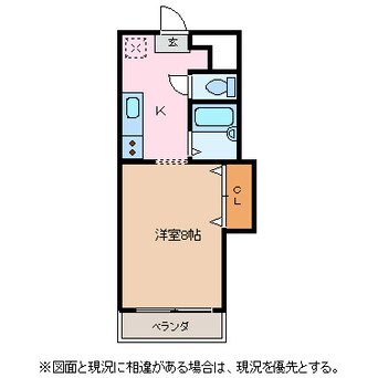 間取図 メゾン・ラ・ポルト