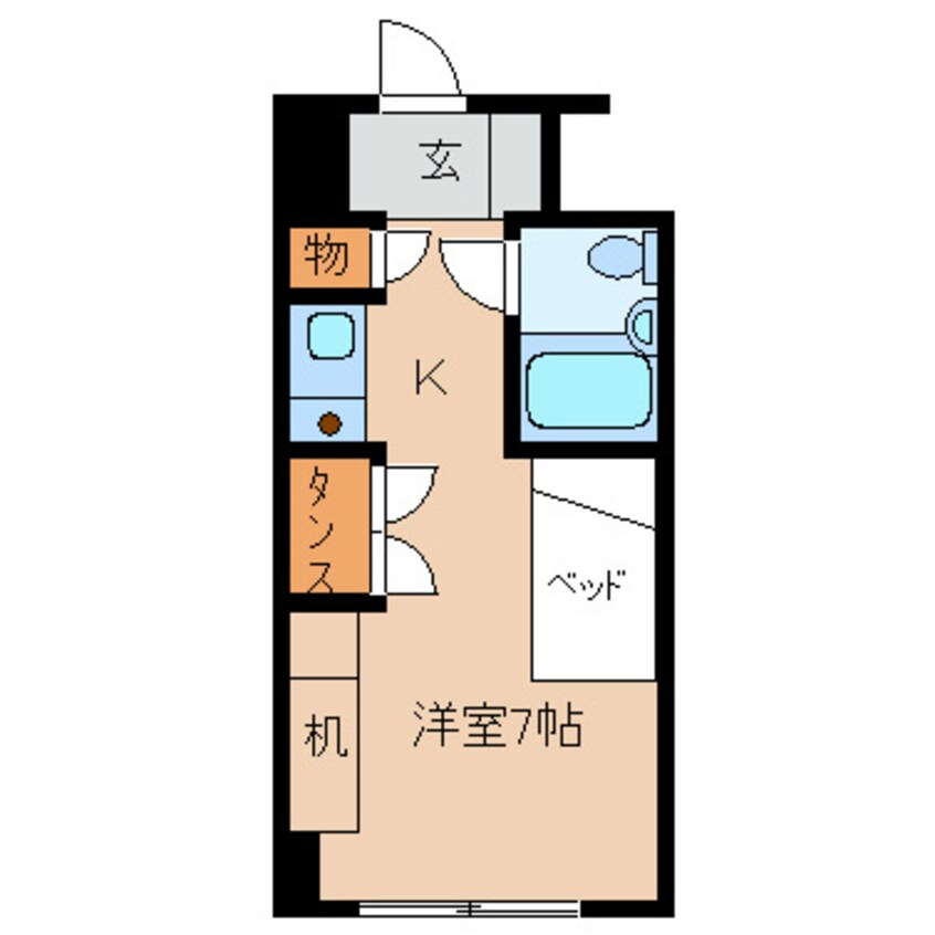 間取図 プラザ信州松本