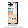 柴田マンション 1Kの間取り