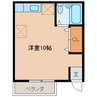 ベルエキップ 1Rの間取り