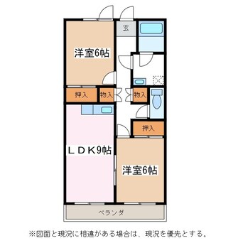 間取図 渚スクウェアビレッジ