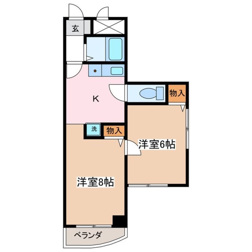 間取図 センターイン伊勢町ビル
