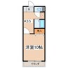 リトルベア並柳 1Kの間取り