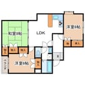 中村屋マンションの間取図