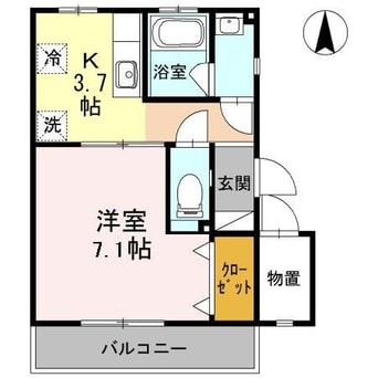 間取図 リバティーフジＡ