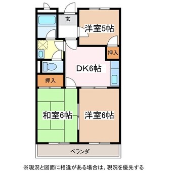 間取図 Limpiaひがし