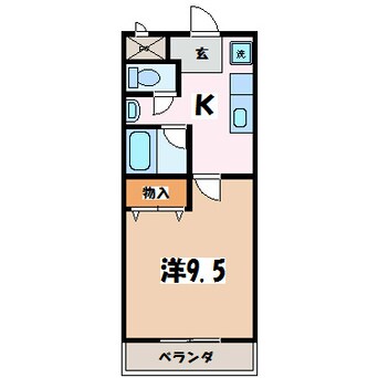 間取図 ニューエクセリーナあづみ