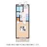 城東マンション 1Kの間取り