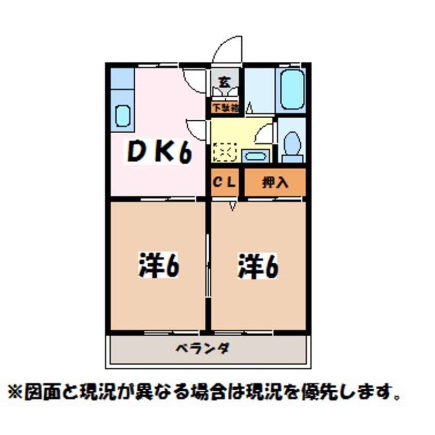 間取図 メゾン・Ｔ＆Ｋ Ｂ棟