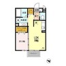 和音館ＮＯＢＵ 1LDKの間取り