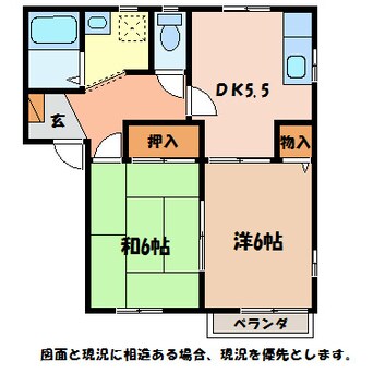間取図 カーサ３７ Ａ