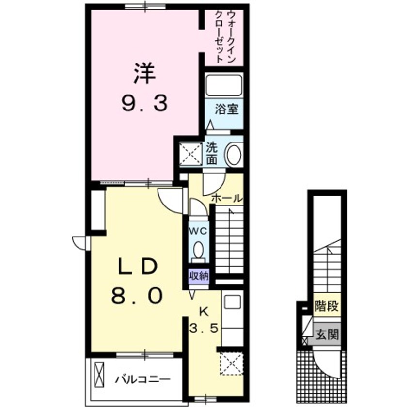 間取図 Casa-Sorriso