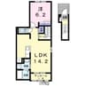フレシール 1LDKの間取り