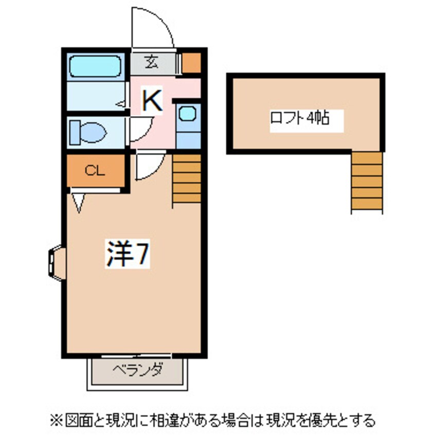 間取図 サンハイツ古西