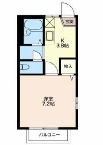 間取図 フレグランスランドＤ