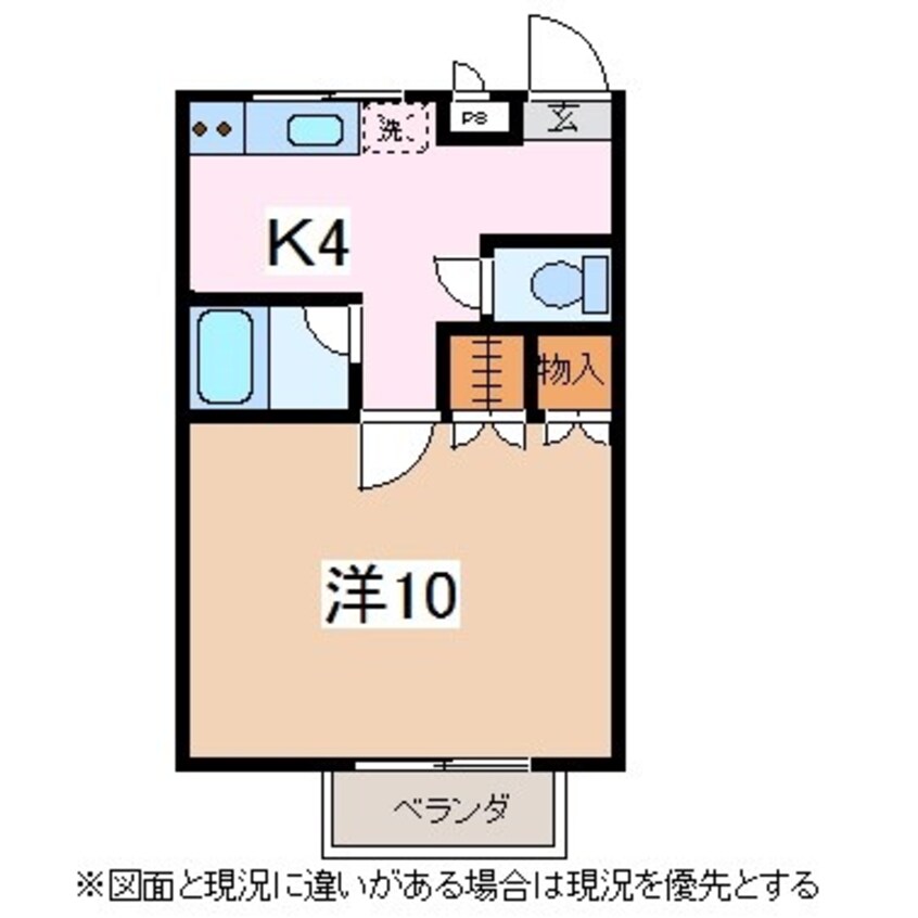 間取図 パレスエムズ