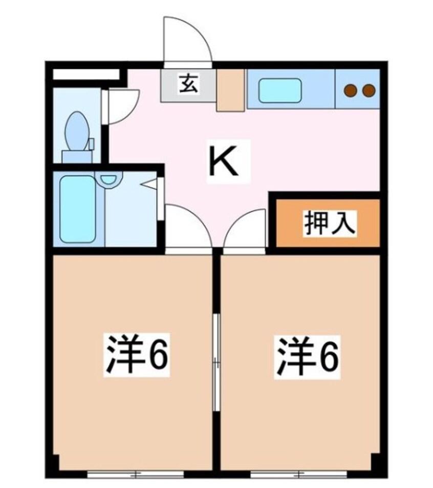 間取図 Maison　des　MISATO-S