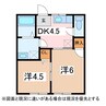 島立ハイツ 2DKの間取り