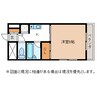 メゾン渚 1Kの間取り