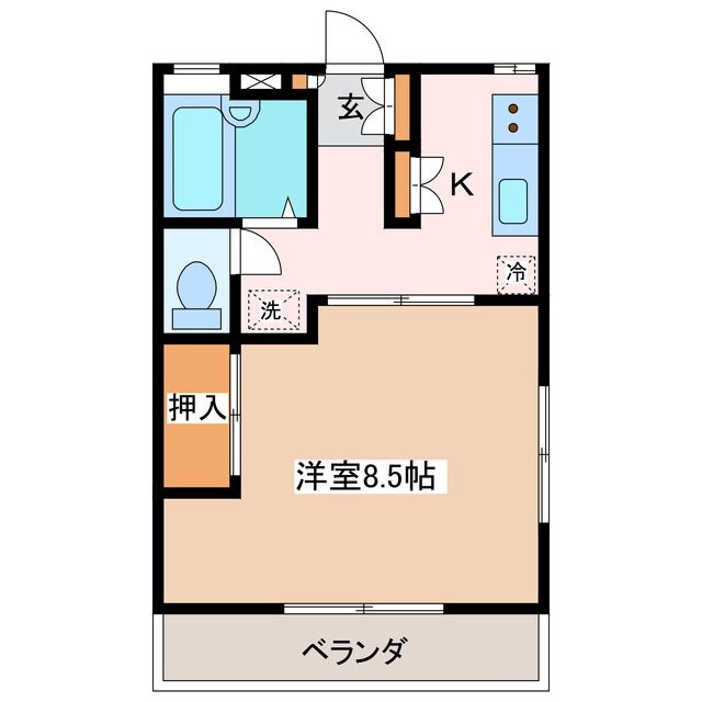 間取り図 クロックパレス