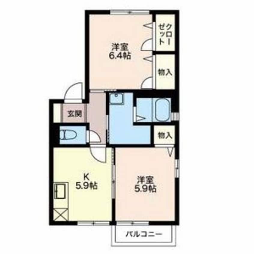 間取図 フォーレス神林