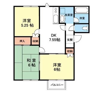 間取図 カンパーニュ寿Ａ