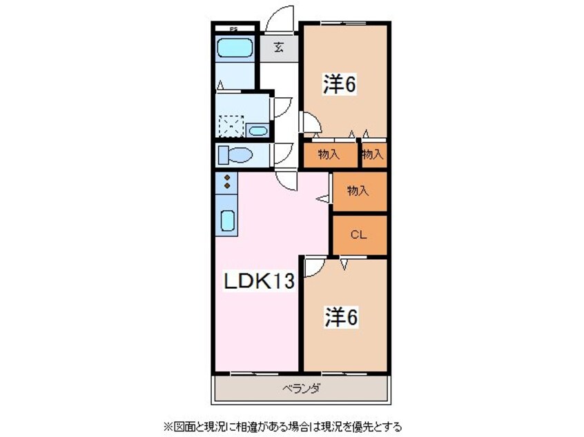 間取図 Limpia幸ハイツＡ