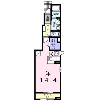 間取図 ヴァン　ヴェールIII