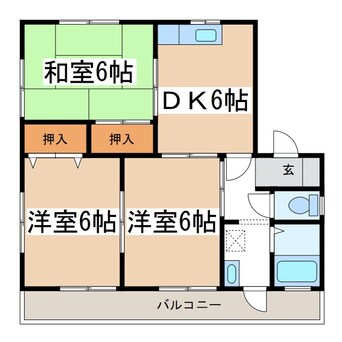 間取図 メゾニティ牧野Ｃ