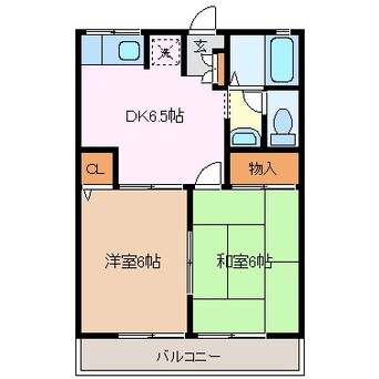 間取図 グリーンコート