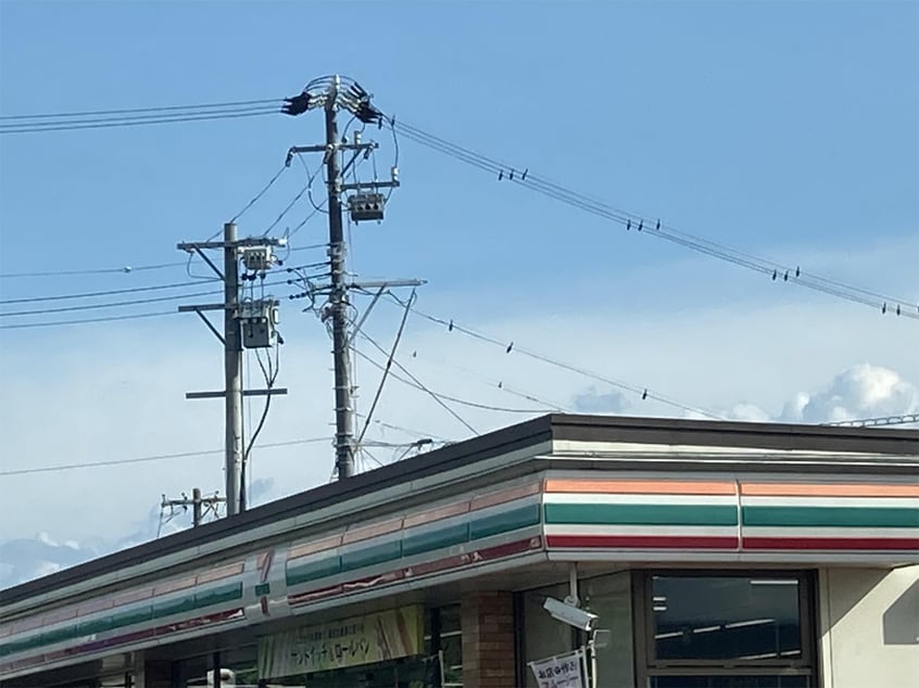 ｾﾌﾞﾝｲﾚﾌﾞﾝ 松本二子橋店(コンビニ)まで818m サンリッツ杉山