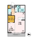 NEXUS　D-room石芝の間取図