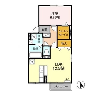 間取図 グリシーヌＢ