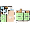谷崎貸家　Aの間取図