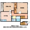 カサル・ディ・セッラ 2DKの間取り