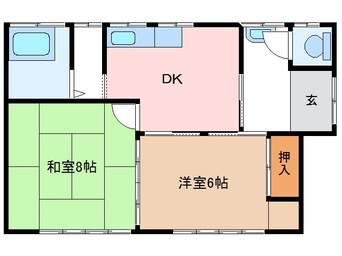 間取図 深澤アパート