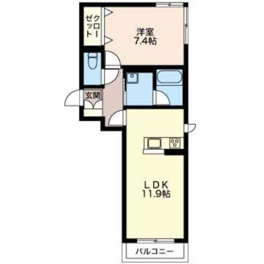 間取図 クレスティーク