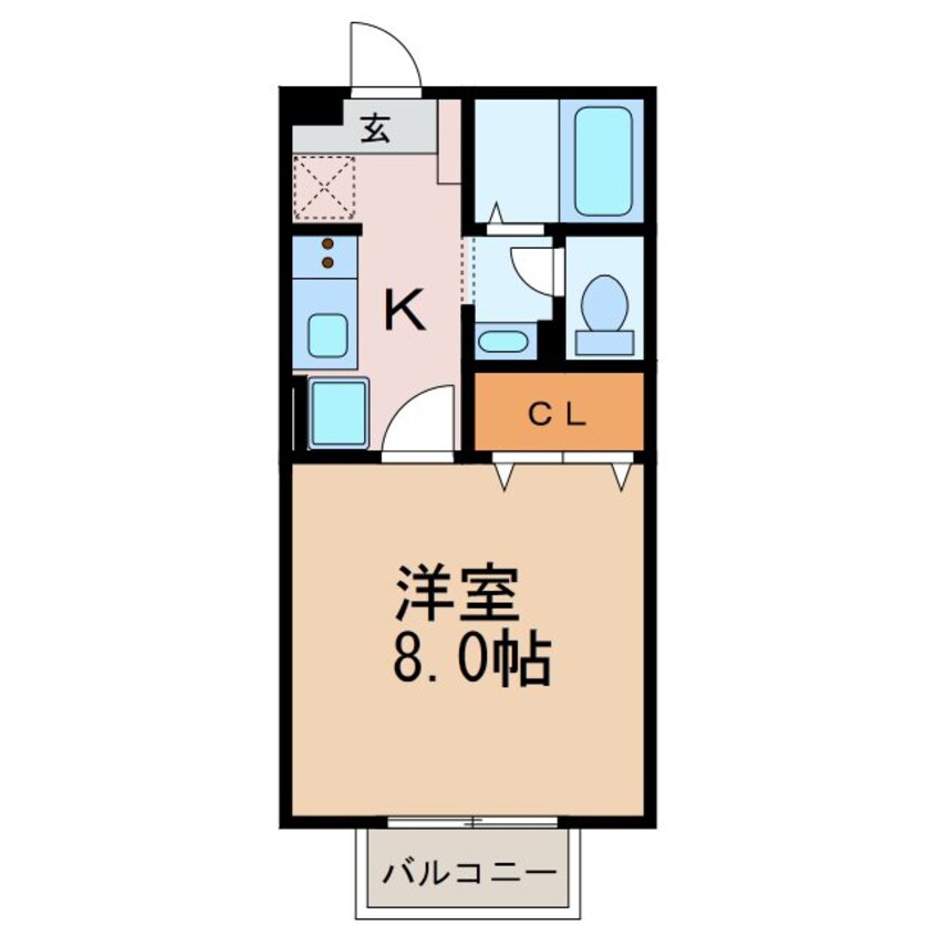 間取図 サニーコートTANAKA