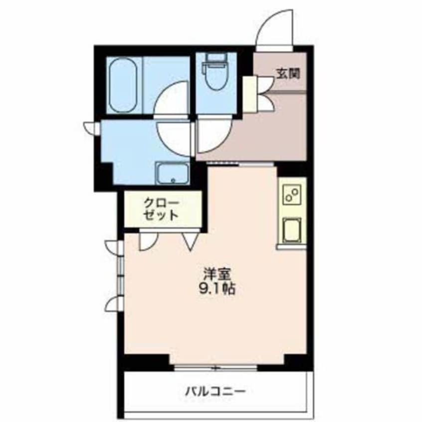間取図 レジデンス桐