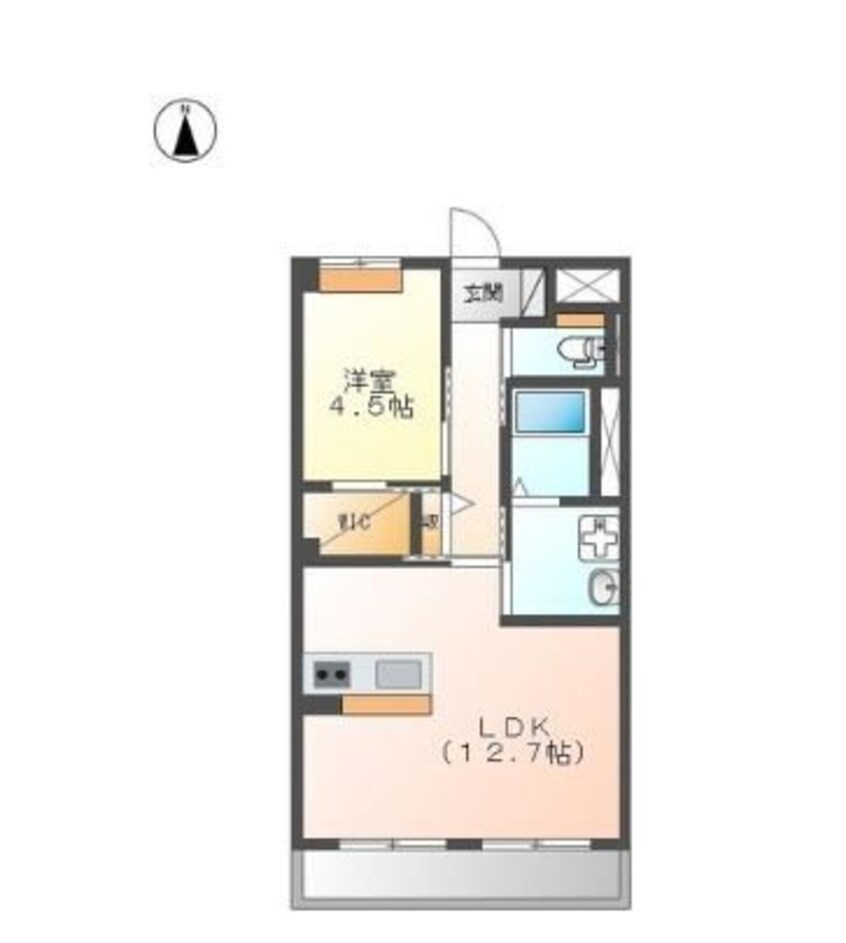 間取図 グランドゥール　24