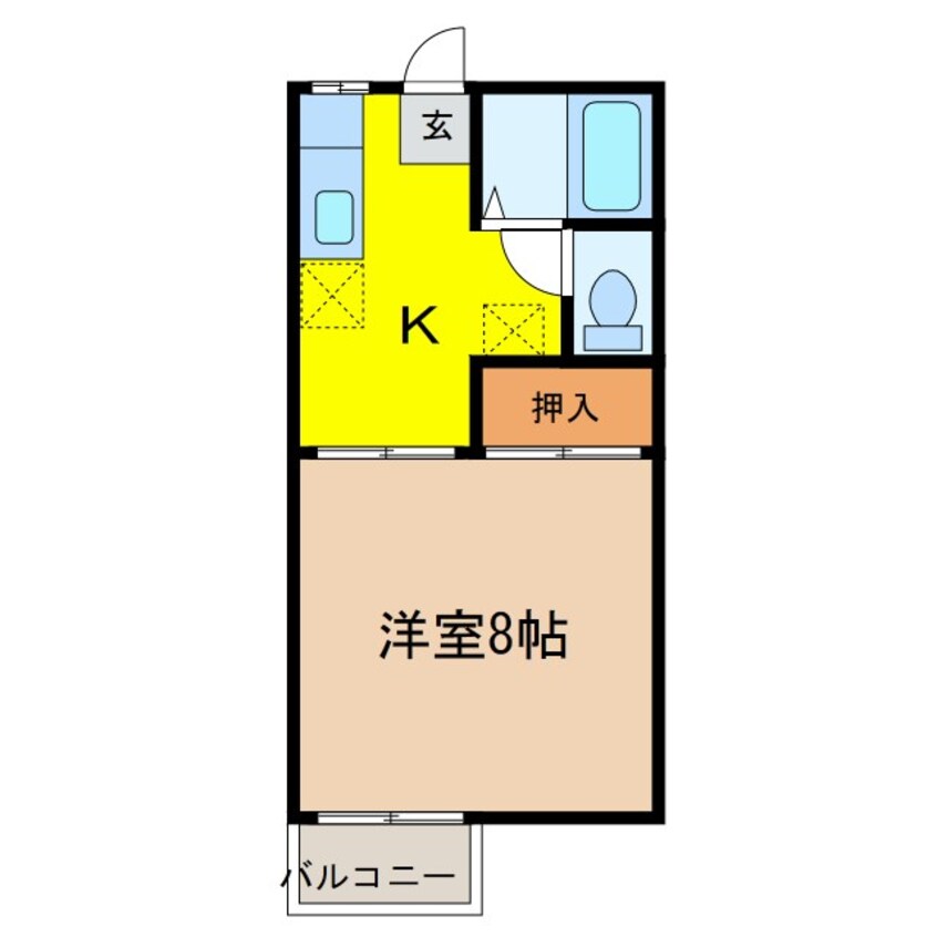 間取図 グランデュール米山