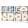 元町戸建西棟 4DKの間取り