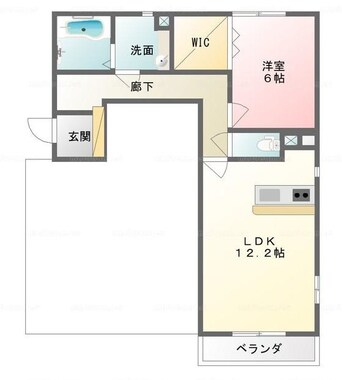 間取図 アーバンクレスト渚