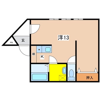 間取図 CHERRY　ROCK　BD